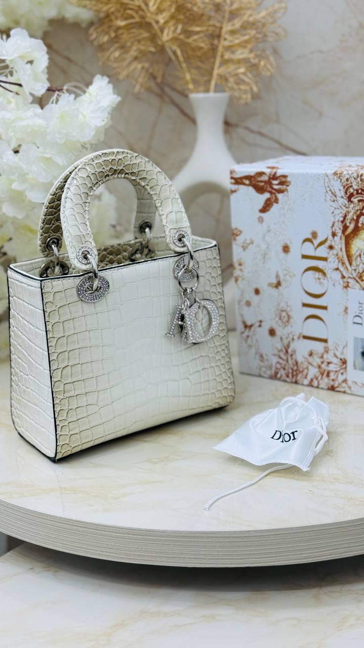 Sac Mini Structuré Effet Croco Premium